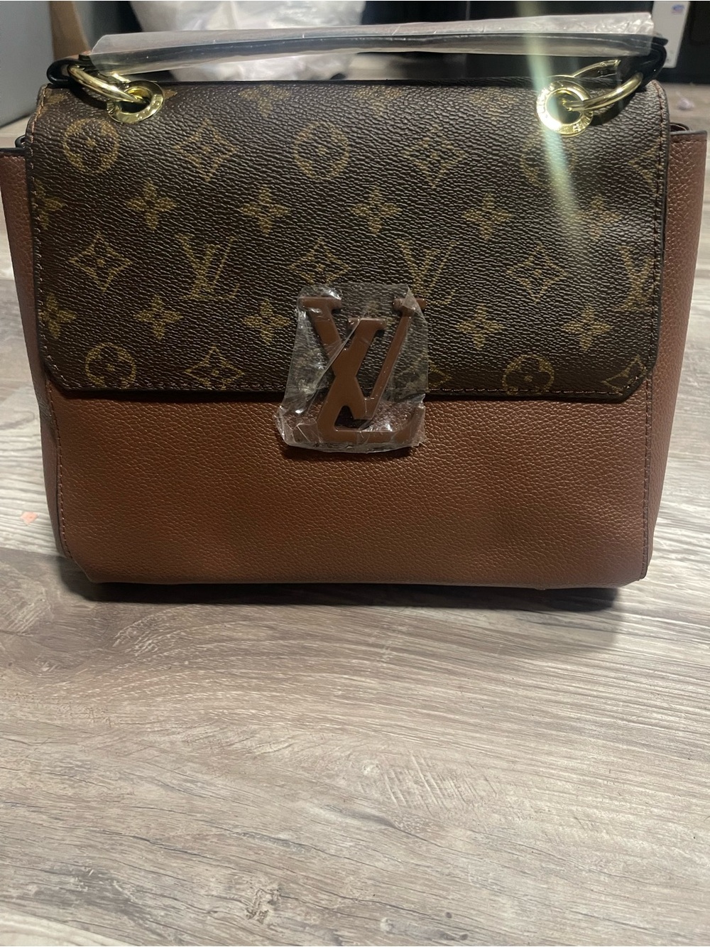 Monogram Canvas Top Flap Handbag